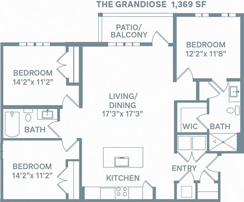 The Grandiose Floorplan at The Quarry, Fort Collins Colorado